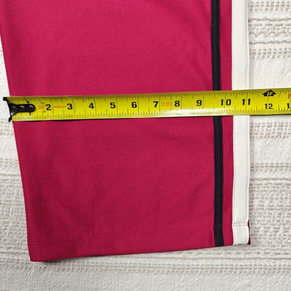 Self Esteem Wide Leg Dark Pink Athletic Pants Size Large New With Tags - Picture 6 of 9